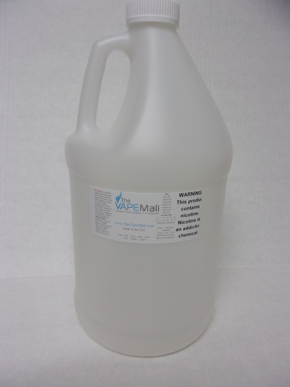 Half Gallon E-Juice