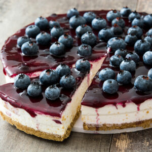 Gram’s Blueberry Cheesecake