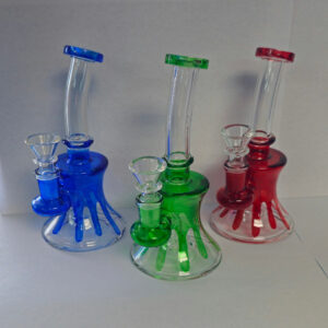 Phoenix 6in Dripping Paint Water Bong